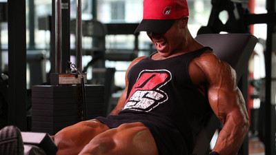 

bodybuilding athlete exercise on LARGE PRINT 36X24 INCHES Photographic Paper(36 inch X 24 inch, Rolled)