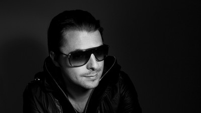 

dj axwell disc jockey house musician bw on fine art paper 13x19 Fine Art Print(19 inch X 13 inch, Rolled)