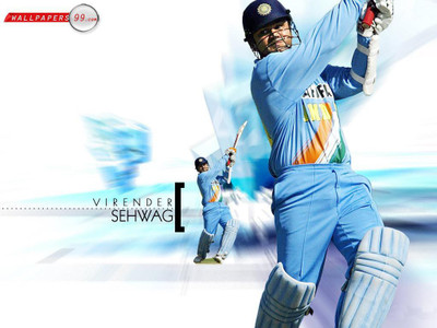 

Virender Sehwag hd quality poster on fine art paper 13x19 Fine Art Print(19 inch X 13 inch, Rolled)