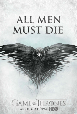 

Game Of Thrones All Men Must Die Poster on LARGE PRINT 36X24 INCHES Photographic Paper(36 inch X 24 inch, Rolled)