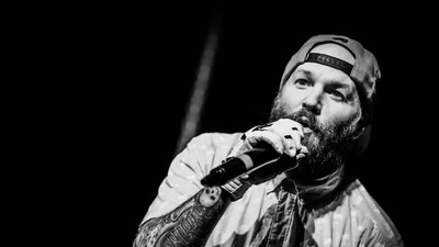 

fred durst limp bizkit music rapcore black white on LARGE PRINT 36X24 INCHES Photographic Paper(36 inch X 24 inch, Rolled)