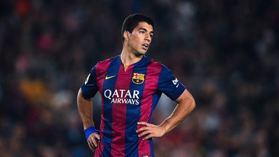 

luis suarez striker barcelona soccer on LARGE PRINT 36X24 INCHES Photographic Paper(36 inch X 24 inch, Rolled)