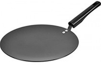 

Nidhi Nidhi Hercules Hard Anodise (HA) Concave Tawa - Stainless Steel Handle 25 Cm Tawa 25 cm diameter(Hard Anodised), Black