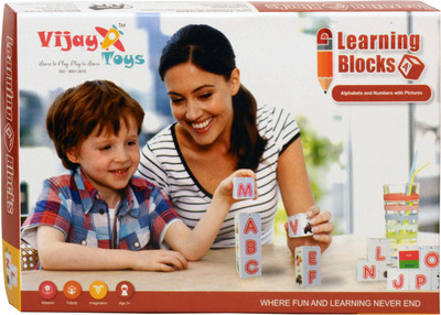 

vijayToy Larning Blocks(50 Pieces)
