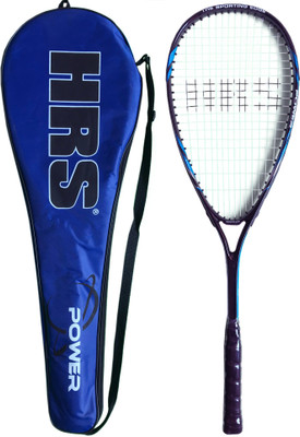 

HRS Power One Piece Composite Blue Strung Squash Racquet(Standard, 350 g)