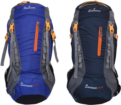 

Emerence 1021 Rucksack, Hiking Backpack 75Lts (Royal Blue & Navy Blue) Set of 2 Rucksack - 75 L(Multicolor)