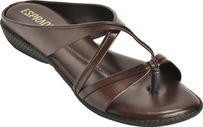 

ESPRADO Women Brown Wedges