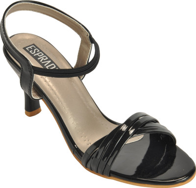 

ESPRADO Women Black Heels