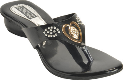 

ESPRADO Women Black & Silver Flats
