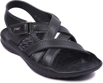 

JCUBE Men Black Sandals