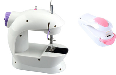 

Benison India ™Ming hui Mini silai machine with sealer Electric Sewing Machine( Built-in Stitches 45)