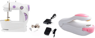 

Bluebells India ™ electric silai machine & handheld sealer Electric Sewing Machine( Built-in Stitches 44)