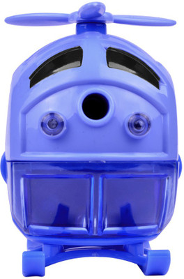 

UNTOLD Blue Helicopter Rolling Single Pencil Sharperners(Set of 1, Blue)