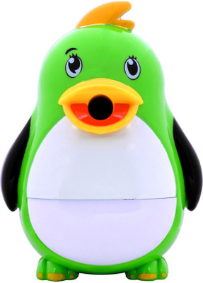 

UNTOLD Green Penguin Rolling Single Pencil Sharperners(Set of 1, Green)