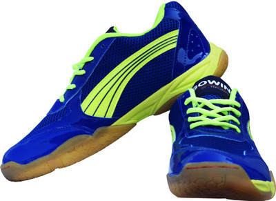 

Gowin By Triumph Ultimate Royal, Lime Badminton Shoes For Men(Blue, Green