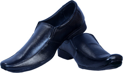 

PAUL FASHION Men Formal Pure Leather Shoe 1 Black Slip On For Men(Black