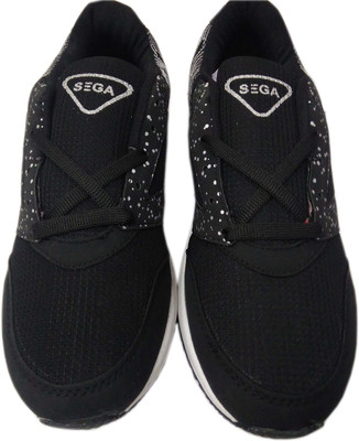 

SEGA Walking Shoes For Men(Black, White
