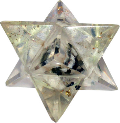 

Reiki Crystal Products Rainbow Moonstone Merkaba Star Reiki Chakra Crystal Healing Gemstone Vastu Feng Shui Decorative Showpiece - 2 cm(Crystal, Blue)