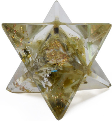 

Reiki Crystal Products Labradorite Merkaba Star Reiki Chakra Crystal Healing Gemstone Vastu Feng Shui Decorative Showpiece - 2 cm(Crystal, Green)