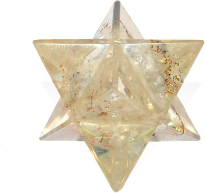 

Reiki Crystal Products Clear Quartz Merkaba Star Reiki Chakra Crystal Healing Gemstone Vastu Feng Shui Decorative Showpiece - 2 cm(Crystal, Clear)