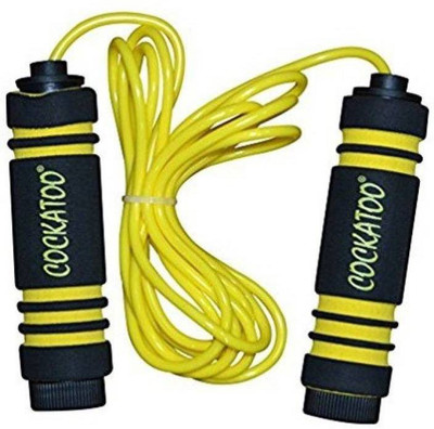 

COCKATOO PVC JUMP ROPE Freestyle Skipping Rope(Yellow, Length: 320 cm)