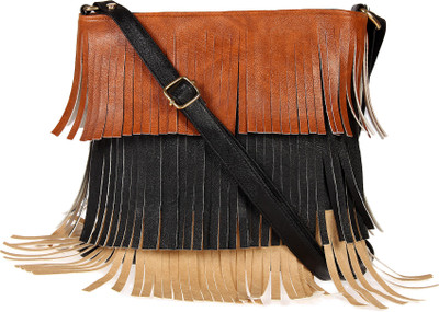 

STEEMO Women Casual Multicolor PU Sling Bag