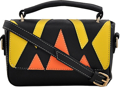 

Eyeslanguage Girls Casual Multicolor Leatherette Sling Bag