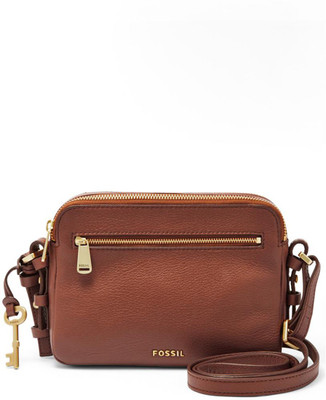 

Fossil Women Casual Brown Genuine Leather Hand-held Bag