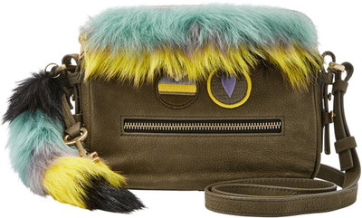 

Fossil Women Casual Green Genuine Leather Hand-held Bag