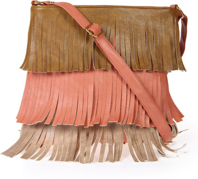 

STEEMO Women Casual Multicolor PU Sling Bag