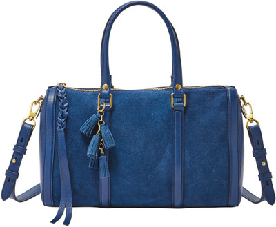 

Fossil Women Casual Multicolor Genuine Leather Satchel