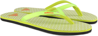 

ADIDAS BEACH PRINT MAX OUT 2WS Flip Flops, Syello/ftwwht/eneora
