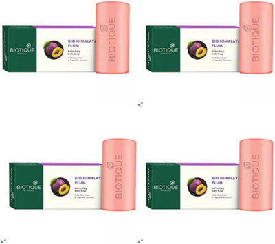 

Biotique Bio Himalayan Plum Refreshing Body Soap (Pack 4) (150 * 4 =600g)(150 g, Pack of 4)