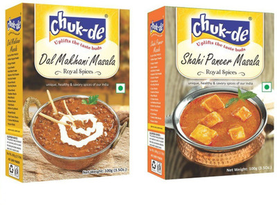 

Chukde Dal Makhani(100g), Shani Paneer Masala(100g) Combo(2 x 100 g)