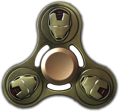 

VibeX ® Zip Spinners-Fidget Spinner Iron Man Toy with Ultra Speed Deep Groove Bearings- Autism Toys Best Boredom Reducer(Multicolor)