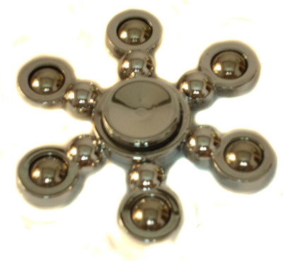 

Manthan SILVER COLOUR FIDGET SPINNER LONG LASTING SPIN(Silver)
