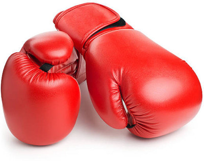 

Woody Red Boxing Gloves (Free Size, Red)
