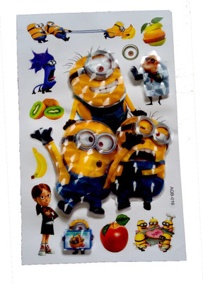 

Shoppernation  3D Sticker(Pack of 1, Multicolor