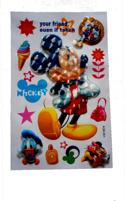 

Shoppernation  3D Sticker(Pack of 1, Multicolor