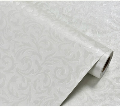 

WolTop  PVC Wallpaper Sticker(Pack of 1, White