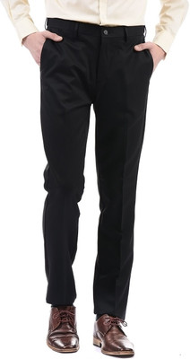 ARROW Regular Fit Men Black Trousers ARROW Regular Fit Men Black Trousers