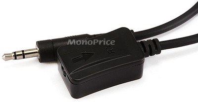 

Monoprice TV-out Cable 5ft IR Extender Cable (Receiver)(Black, For TV, 1.5 m)