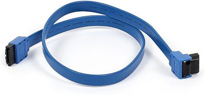 

Monoprice TV-out Cable 18inch SATA 6Gbps Cable w/Locking Latch (90 Degree to 180 Degree) - Blue(Blue, For Computer)