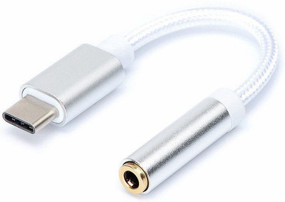

BB4 Type-C Male to 3.5mm Female Jack Earphone/HEADPHONE METAL USB Adapter(Multicolor)