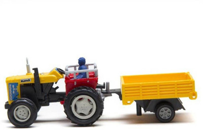 

TALKING GANESHA Tractor With Trolley(Multicolor)