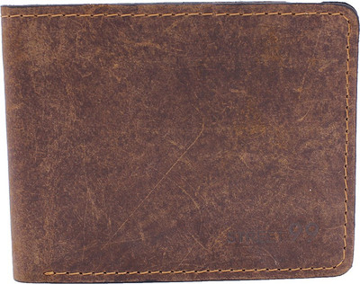 

street 99 Men Brown Genuine Leather Wallet(8 Card Slots)