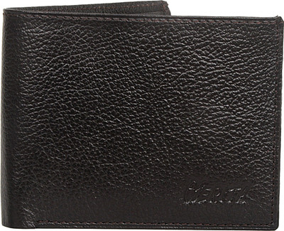 

NERITA Men Brown Genuine Leather Wallet(7 Card Slots)