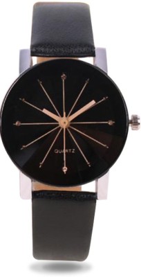 Style Feathers SF-CRYSTL-BLACK-WOMEN-001 Analog Watch  - For Women   Watches  (Style Feathers)