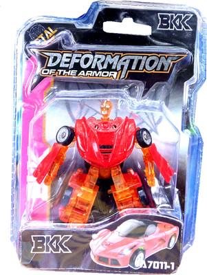 

TALKING GANESHA Transformers Robotss In Disguise Deformation 2 In 1 Robot To Car And Car To Robot Metal Action Figure(Multicolor)