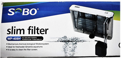 

Foodie Puppies Sobo Slim (WP-408H) Undergravel Aquarium Filter(Mechanical Filtration for Salt Water and Fresh Water)